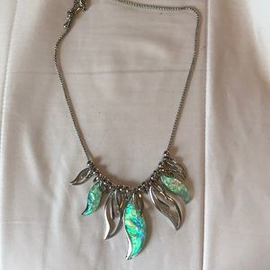 Aqua necklace